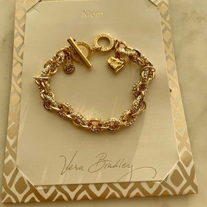 NWT Vera Bradley ‘Mom’ Stardust Bracelet